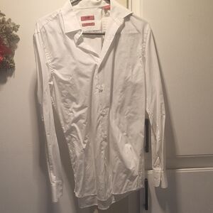 Hugo Boss White Slim Fit Dress Shirt